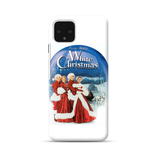 Classic White Christmas Scene Google Pixel 4 Hard Case