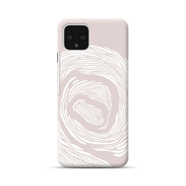 Elegant Abstract Swirl Google Pixel 4 Hard Case