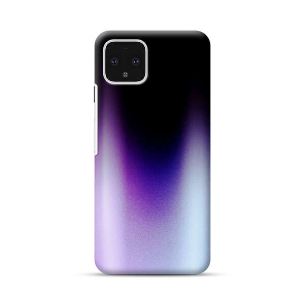 Purple Blue Gradient Flame Google Pixel 4 Hard Case