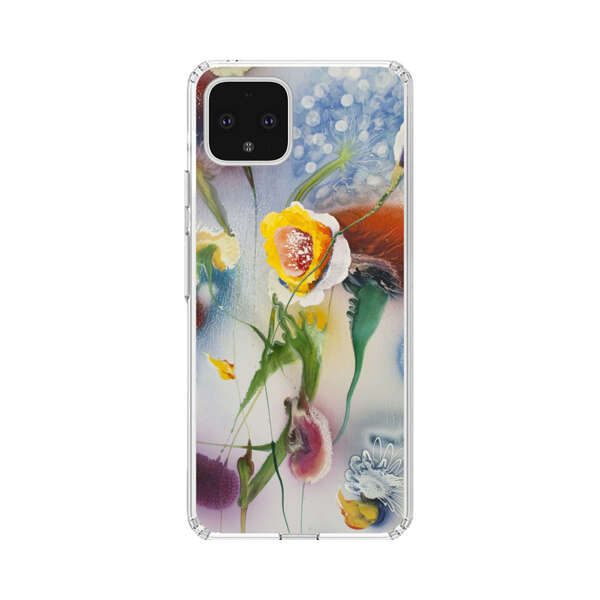 Abstract Colorful Flowers Google Pixel 4 XL Case