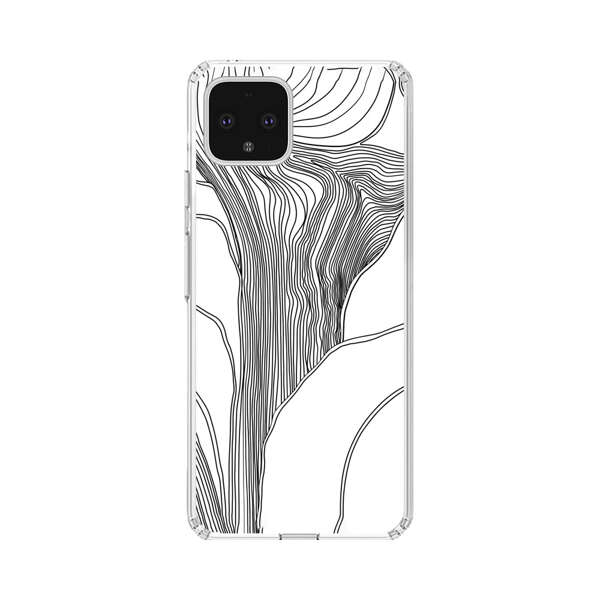 Abstract Line Art Design Google Pixel 4 XL Case