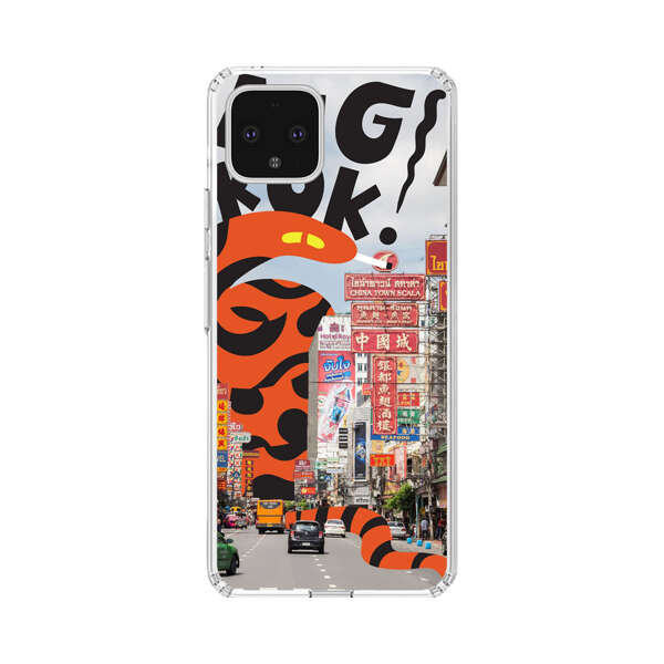 Bangkok Chinatown Snake Street Scene Google Pixel 4 XL Case