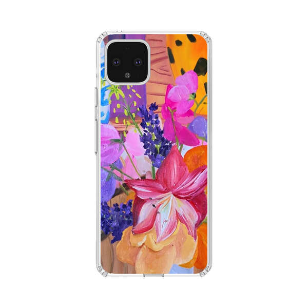 Bright Vibrant Floral Still Life Google Pixel 4 XL Case