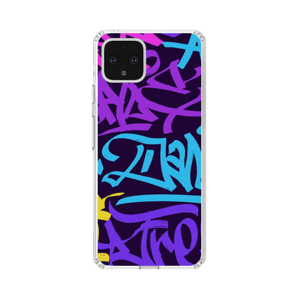 Colorful Graffiti Pattern Google Pixel 4 XL Case