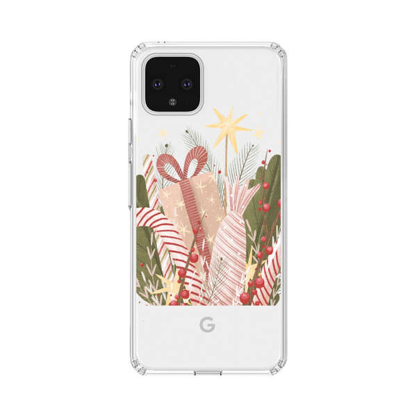 Festive Candy Canes and Holiday Gifts Google Pixel 4 XL Case