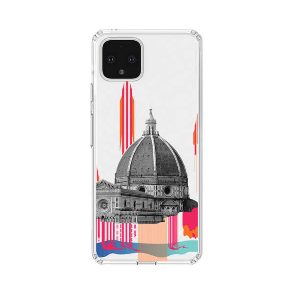 Florence Cathedral Dome Artistic Illustration Google Pixel 4 XL Case