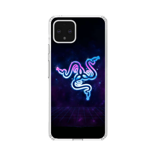 Glowing Neon Triple Snake Google Pixel 4 XL Case