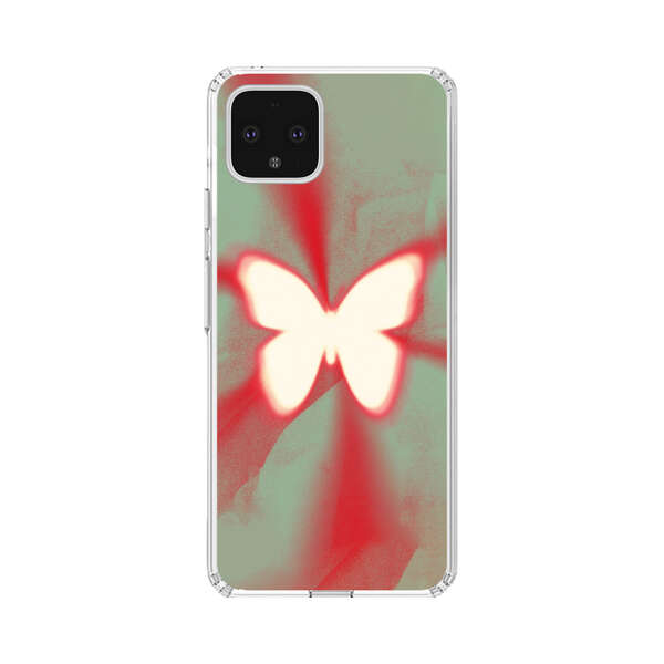 Glowing White Butterfly Abstract Radiant Design Google Pixel 4 XL Case