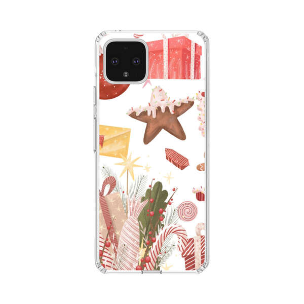 Holiday Gingerbread Candy Cane Gifts Google Pixel 4 XL Case