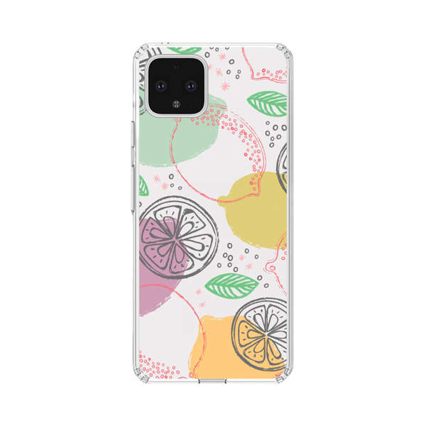 Lemon Colorful Abstract Pattern Google Pixel 4 XL Case
