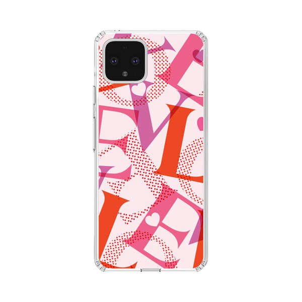 Love Colorful Letters Pattern Google Pixel 4 XL Case