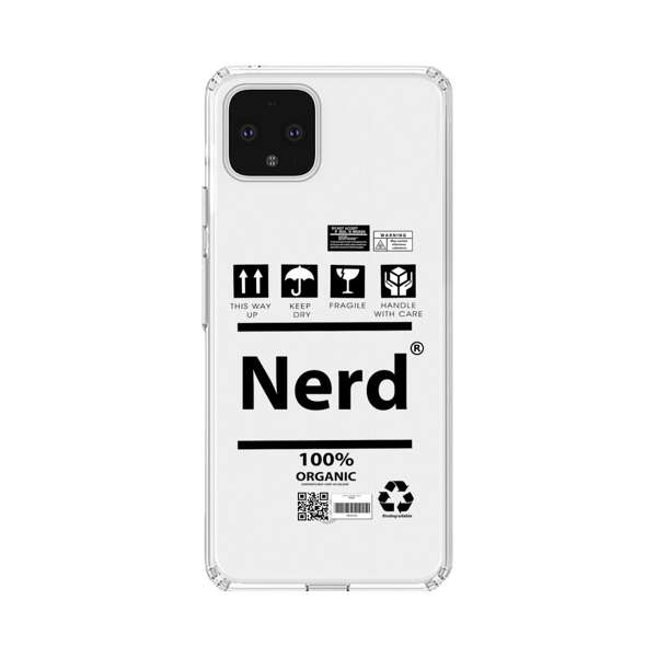 Minimalist Nerd Shipping Icons Design Google Pixel 4 XL Case