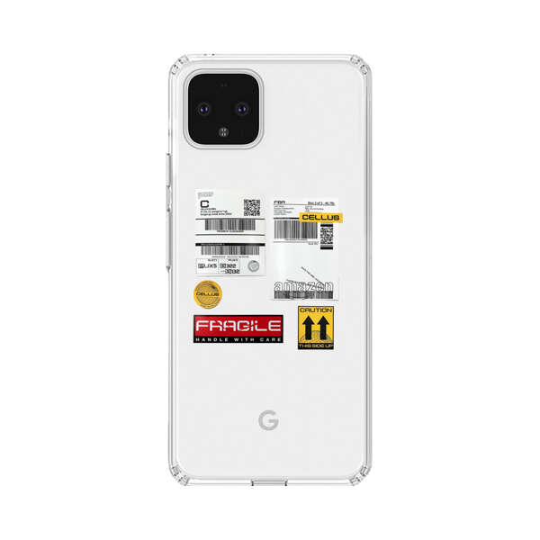Shipping Labels and Fragile Handling Stickers Google Pixel 4 XL Case