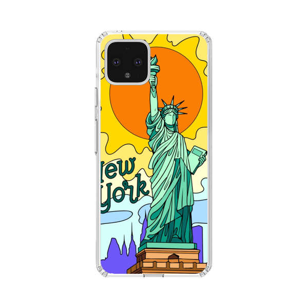 Statue of Liberty New York Artistic Sun Google Pixel 4 XL Case