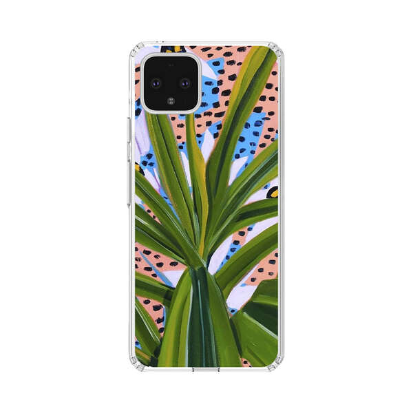 Tropical Leaves Abstract Pattern Google Pixel 4 XL Case