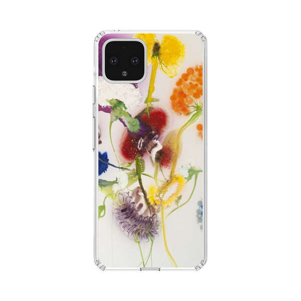 Vibrant Abstract Floral Artwork Google Pixel 4 XL Case