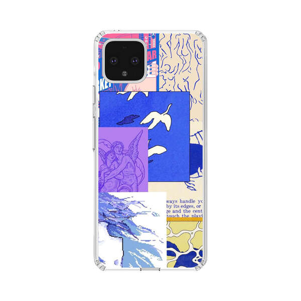 Vibrant Retro Pop Art Collage Google Pixel 4 XL Case