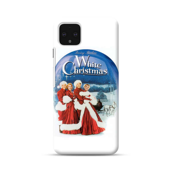 Classic White Christmas Scene Google Pixel 4 XL Hard Case