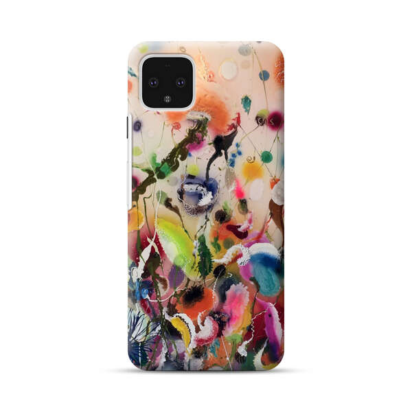 Colorful Abstract Art Google Pixel 4 XL Hard Case