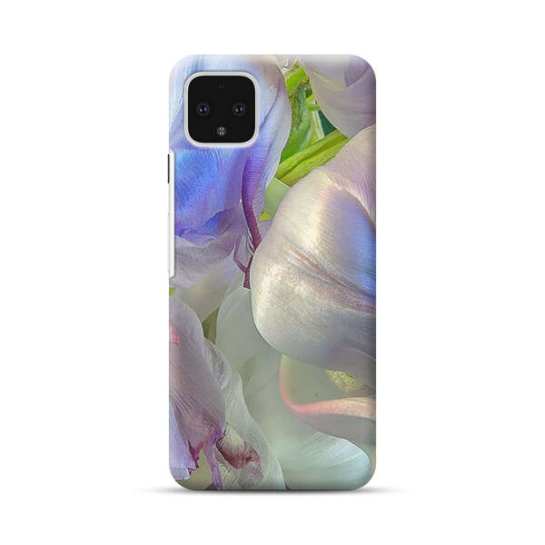 Delicate Pastel Flower Petals Close Up Google Pixel 4 XL Hard Case