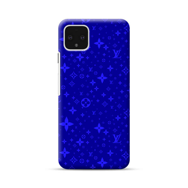 Luxury Blue Designer Pattern Google Pixel 4 XL Hard Case
