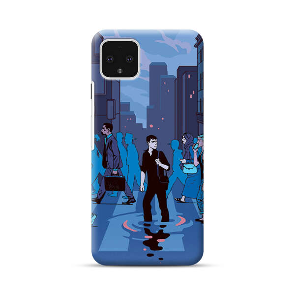 Urban Lonely Person Crosswalk Google Pixel 4 XL Hard Case
