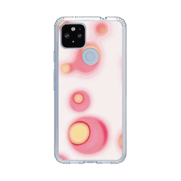 Abstract Pink and Yellow Blobs Google Pixel 4a 5G Case