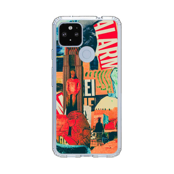 Artistic Urban Collage Google Pixel 4a 5G Case