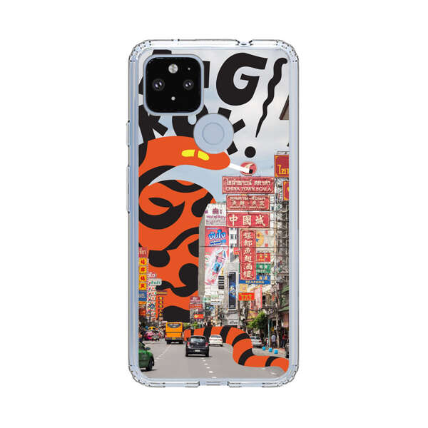 Bangkok Chinatown Snake Street Scene Google Pixel 4a 5G Case