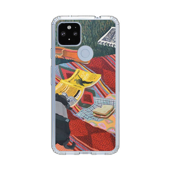 Charming Picnic Scene with Blanket and Food Google Pixel 4a 5G Case