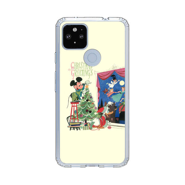 Christmas Disney Mickey Mouse and Peter Pan Google Pixel 4a 5G Case