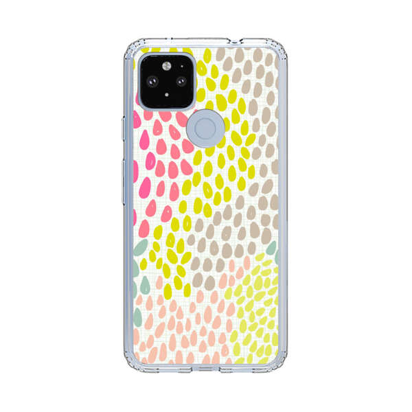 Colorful Abstract Teardrop Pattern Google Pixel 4a 5G Case