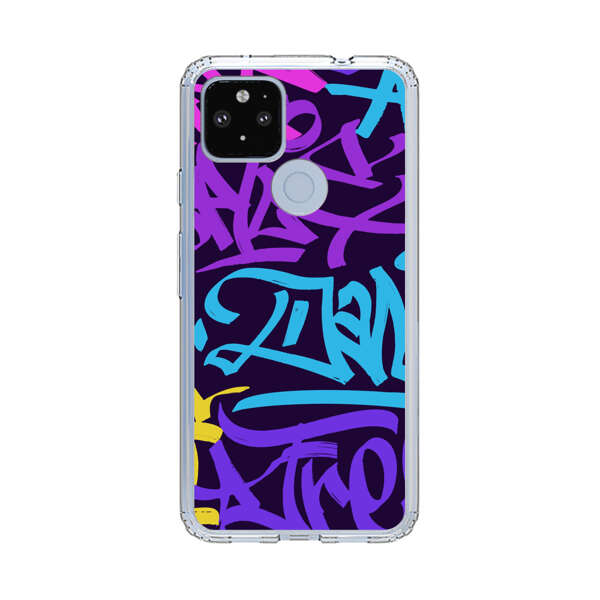 Colorful Graffiti Pattern Google Pixel 4a 5G Case