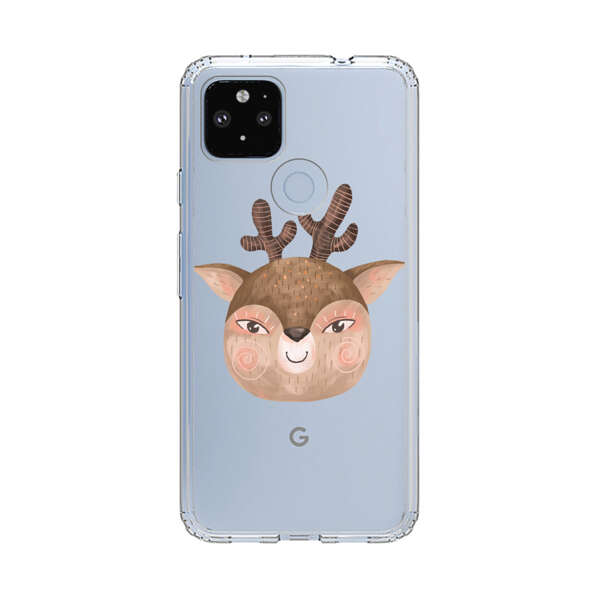 Cute Cartoon Deer Face Google Pixel 4a 5G Case