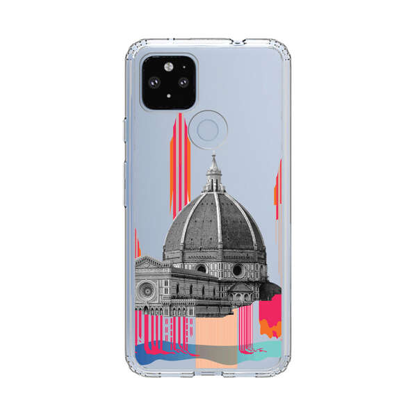 Florence Cathedral Dome Artistic Illustration Google Pixel 4a 5G Case