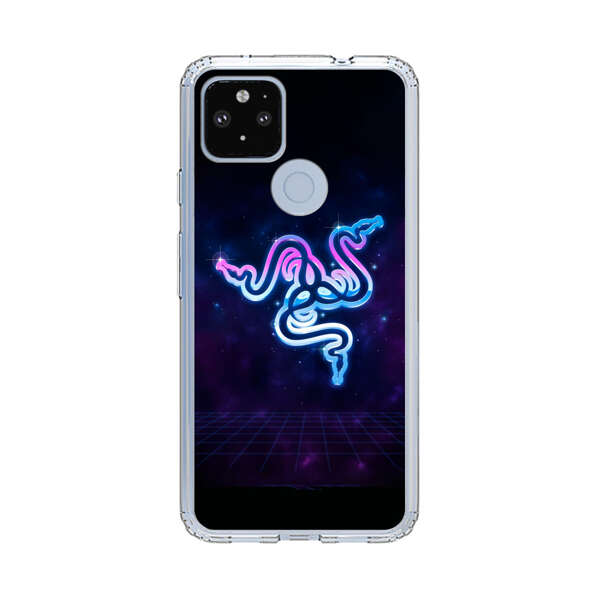 Glowing Neon Triple Snake Google Pixel 4a 5G Case