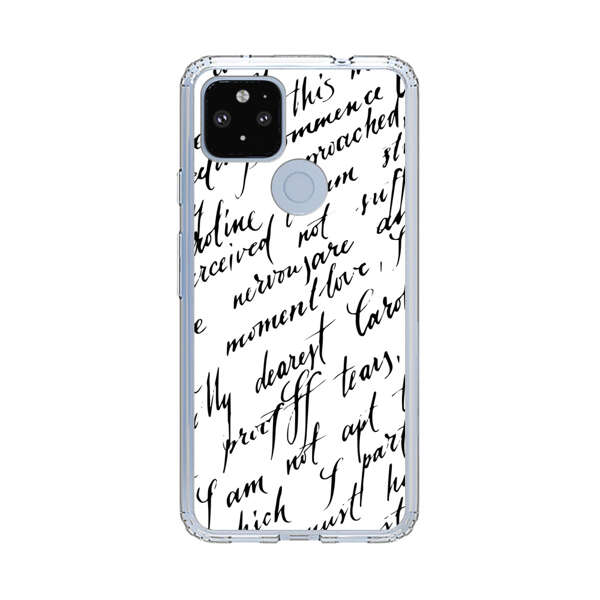 Handwritten Calligraphy Google Pixel 4a 5G Case