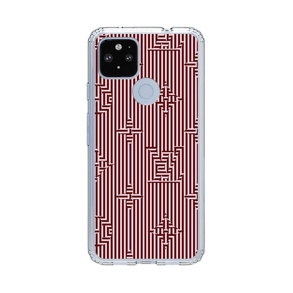 Intricate Geometric Striped Pattern Google Pixel 4a 5G Case