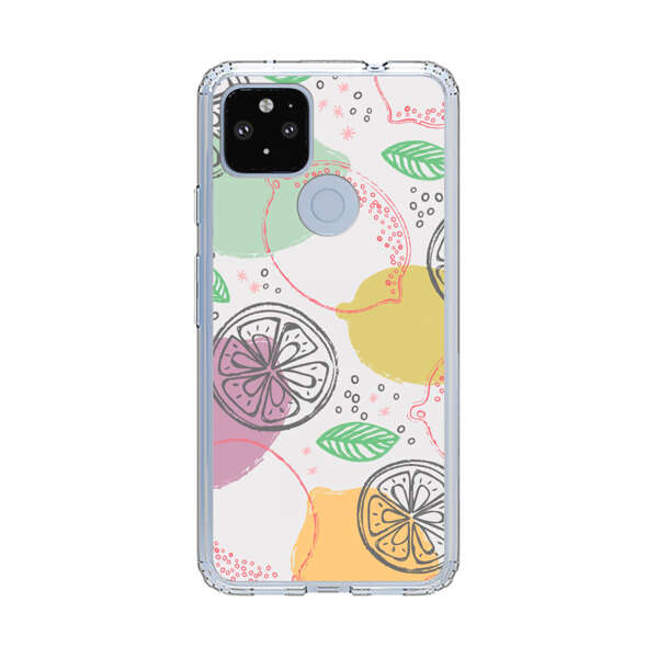 Lemon Colorful Abstract Pattern Google Pixel 4a 5G Case