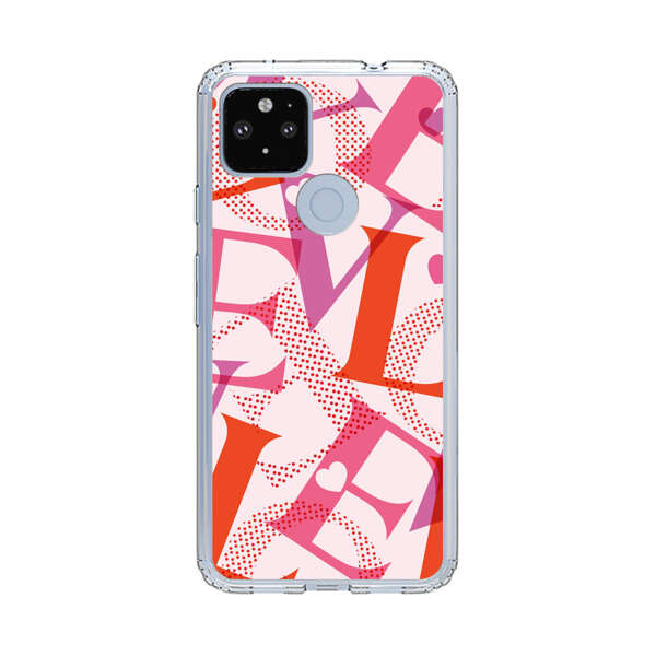 Love Colorful Letters Pattern Google Pixel 4a 5G Case