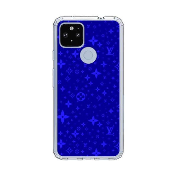Luxury Blue Designer Pattern Google Pixel 4a 5G Case