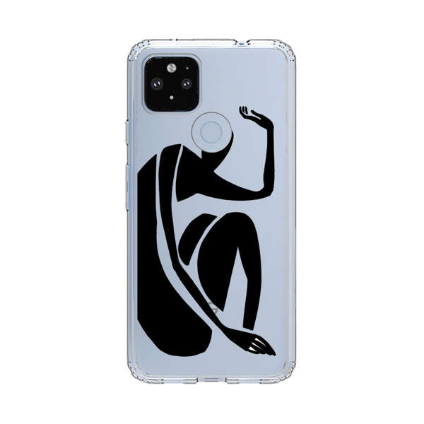 Minimalist Abstract Human Figure Google Pixel 4a 5G Case