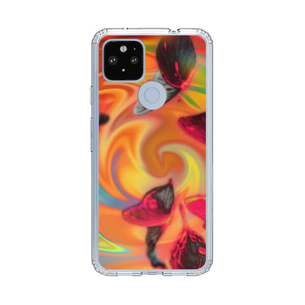 Psychedelic Butterflies Swirl Google Pixel 4a 5G Case