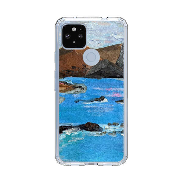 Rocky Coastline Ocean Painting Google Pixel 4a 5G Case