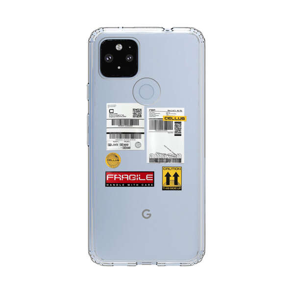 Shipping Labels and Fragile Handling Stickers Google Pixel 4a 5G Case