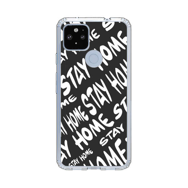Stay Home Pattern Google Pixel 4a 5G Case