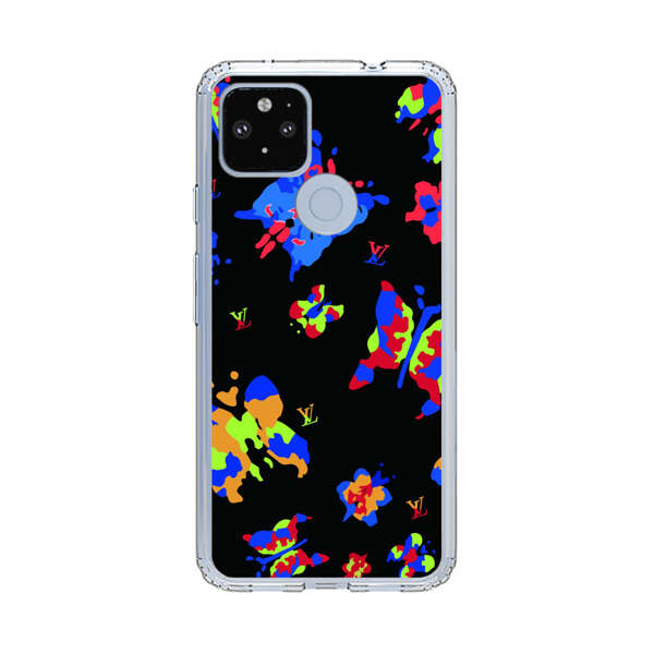 Vibrant Abstract Butterflies and Floral Splashes Google Pixel 4a 5G Case