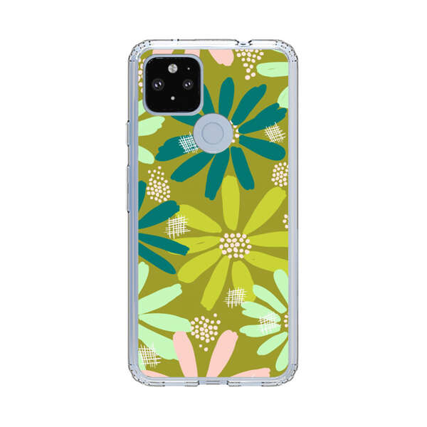 Vibrant Floral Daisy Pattern Google Pixel 4a 5G Case