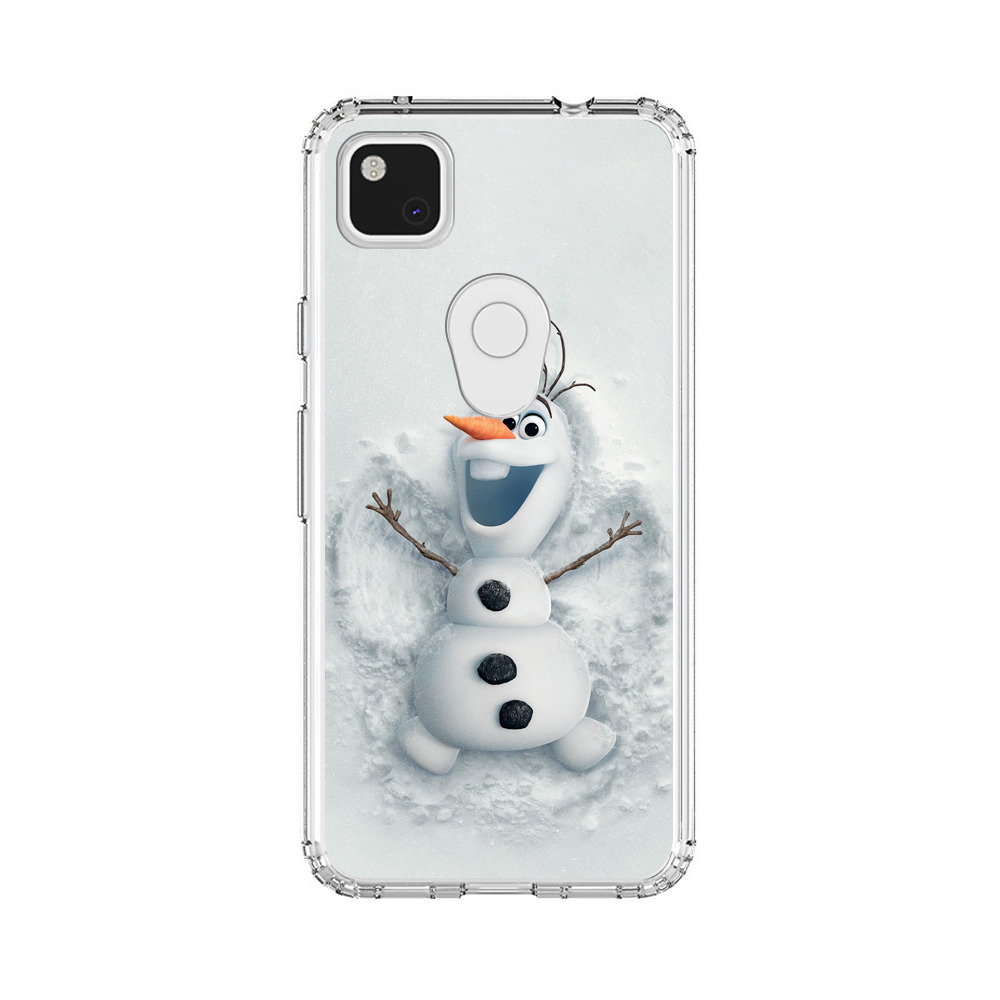 frozen snowman Google Pixel 4a Case