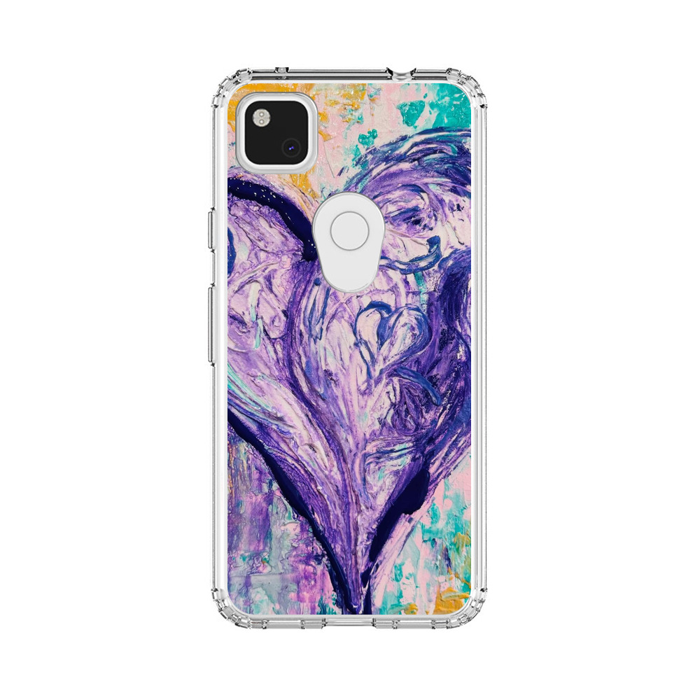 heart artwork Google Pixel 4a Case